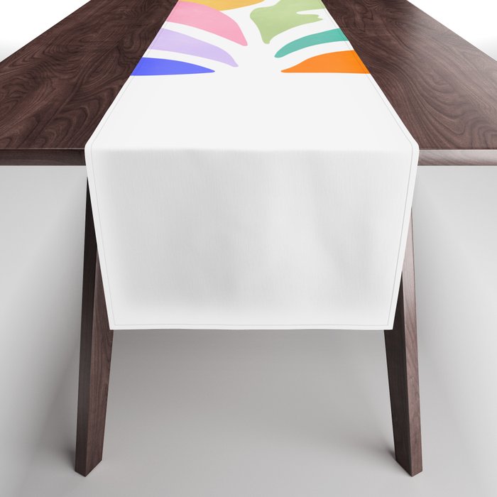 Sun & Leaves: Matisse Pastel Series 04 Table Runner Gallery Image 1