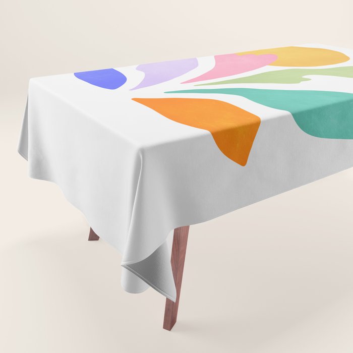 Sun & Leaves: Matisse Pastel Series 04 Tablecloth Gallery Image 1