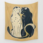 Two Cheetahs 2 Wall Tapestry Gallery Image 4