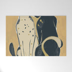 Two Cheetahs 2 Welcome Mat Gallery Image 1