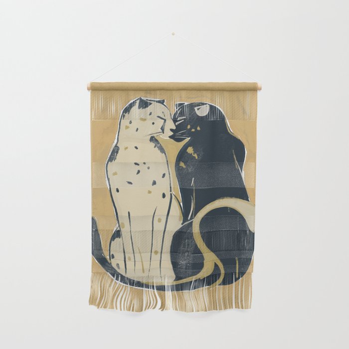 Two Cheetahs 2 Wall Hanging Gallery Image 1