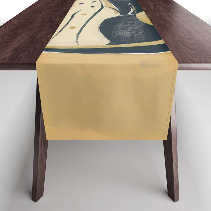 Two Cheetahs 2 Table Runner Gallery Image 1