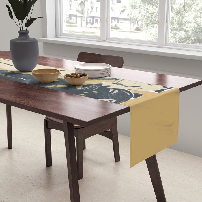 Two Cheetahs 2 Table Runner Gallery Image 2