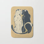 Two Cheetahs 2 Bath Mat Gallery Image 1