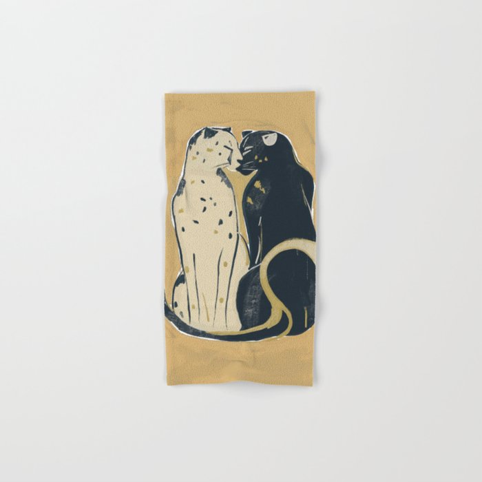 Two Cheetahs 2 Bath Towel Gallery Image 1