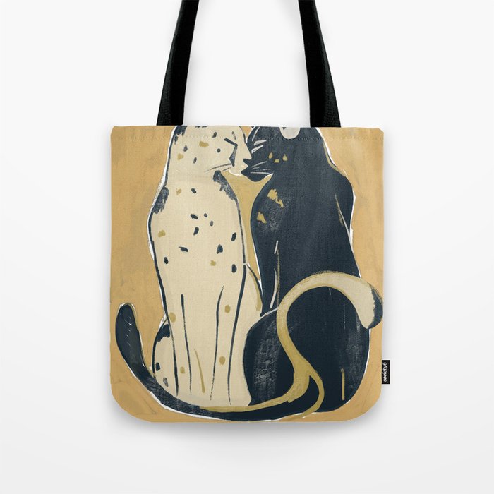Two Cheetahs 2 Tote Bag Gallery Image 1