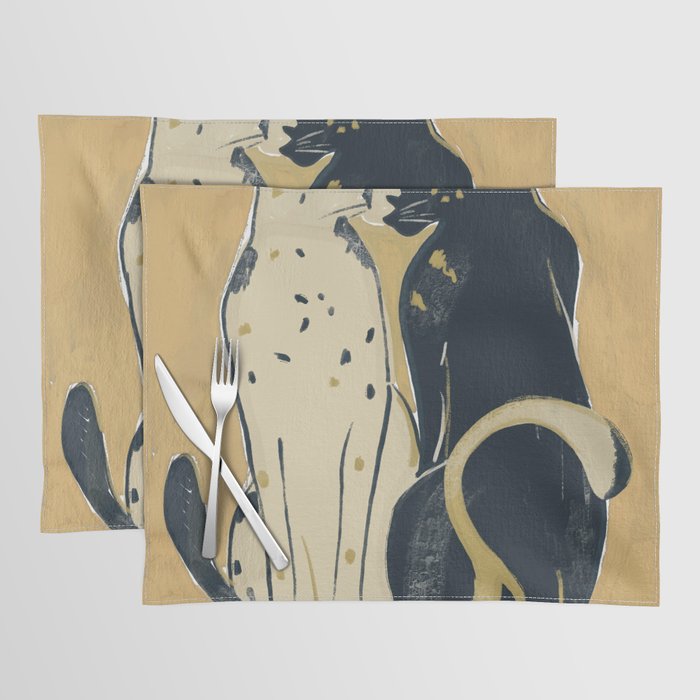 Two Cheetahs 2 Placemat Gallery Image 1