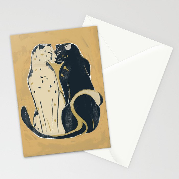 Two Cheetahs 2 Stationery Card Gallery Image 2