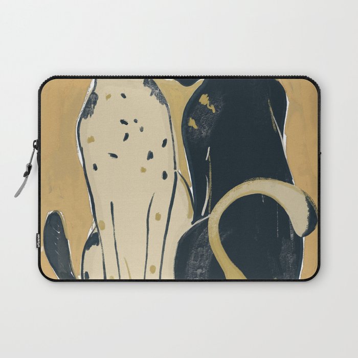 Two Cheetahs 2 Laptop Sleeve Gallery Image 1