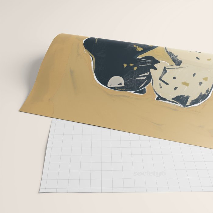 Two Cheetahs 2 Wrapping Paper Gallery Image 2