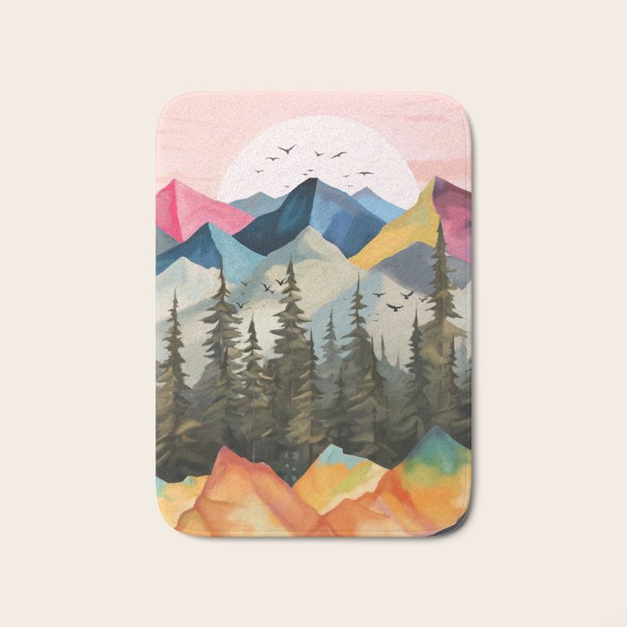 Dawn Over the Ridge  Bath Mat Gallery Image 1