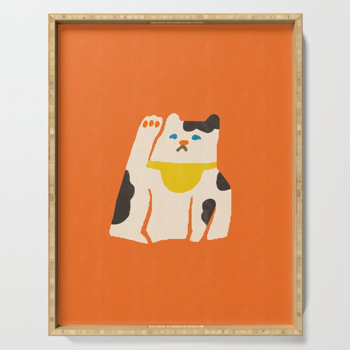 Maneki Neko Serving Tray Gallery Image 1