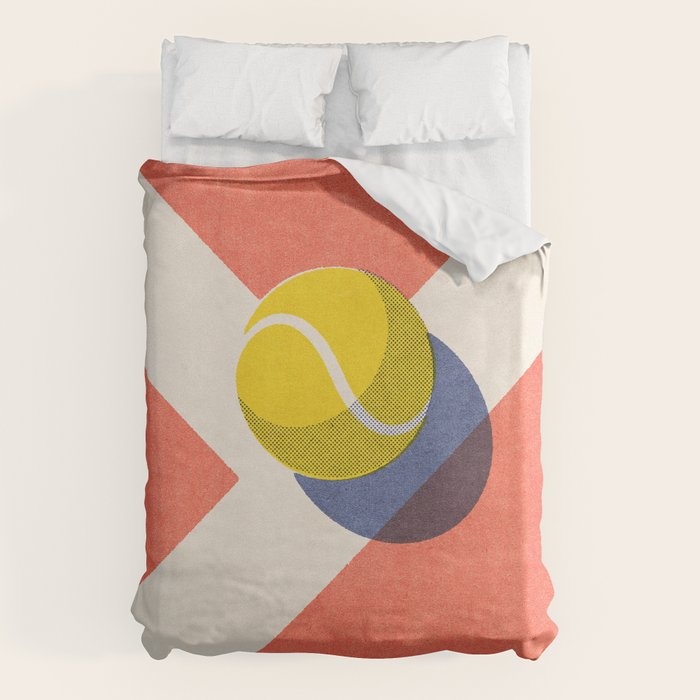 BALLS / Tennis - clay court I Duvet Cover Gallery Image 6