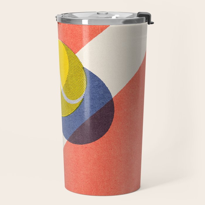 BALLS / Tennis - clay court I Travel Mug Gallery Image 2