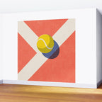 BALLS / Tennis - clay court I Wall Mural Gallery Image 2