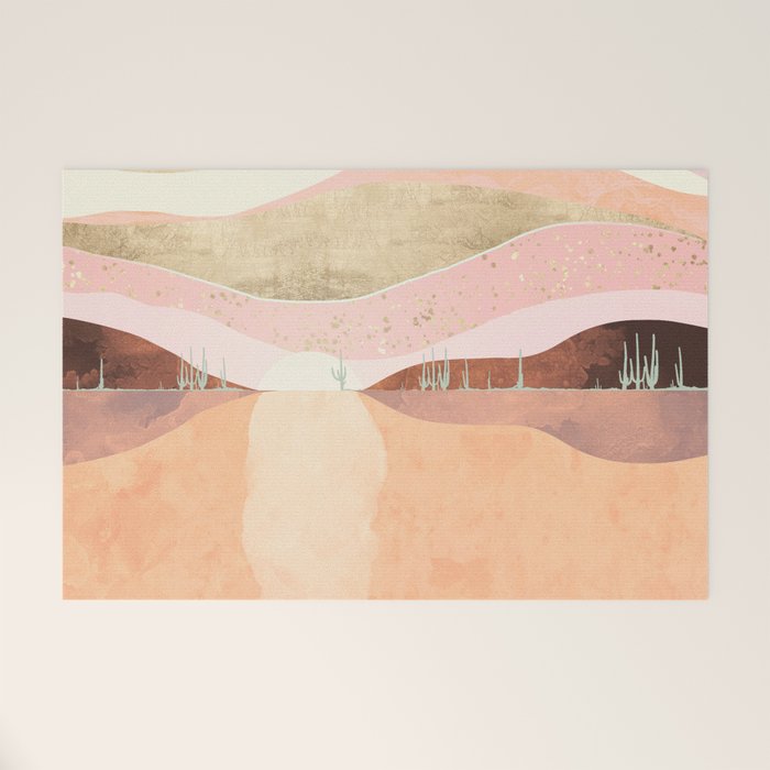Desert Morning Welcome Mat Gallery Image 1