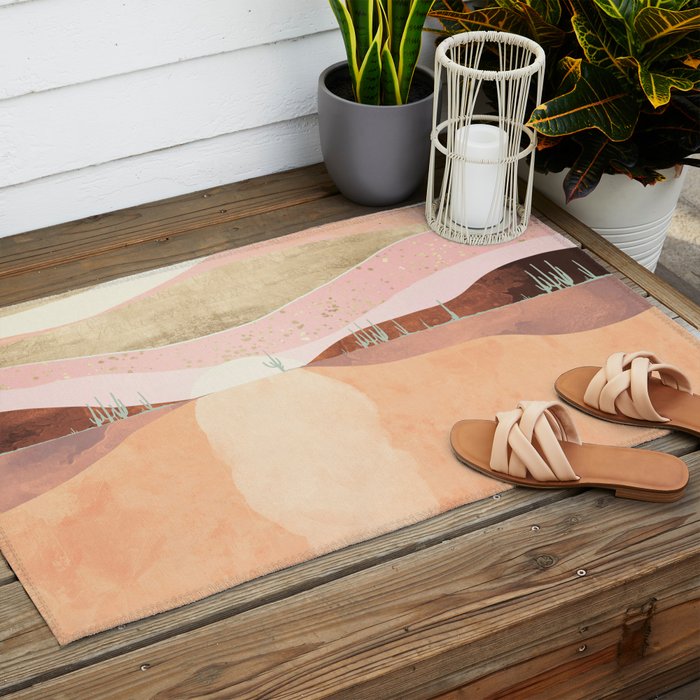 Desert Morning Outdoor Rug Gallery Image 2