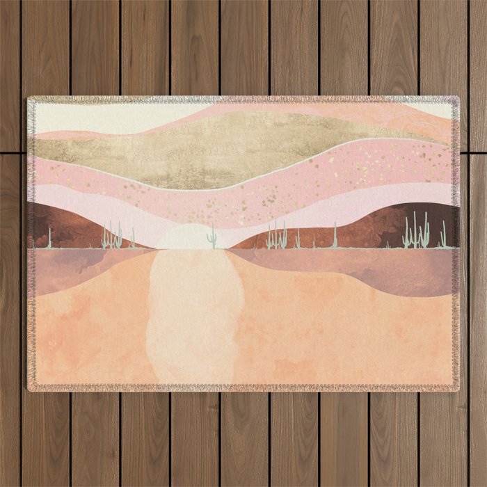 Desert Morning Outdoor Rug Gallery Image 1