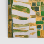 Klimt White Cat with Green Eyes Poster Gallery Image 3