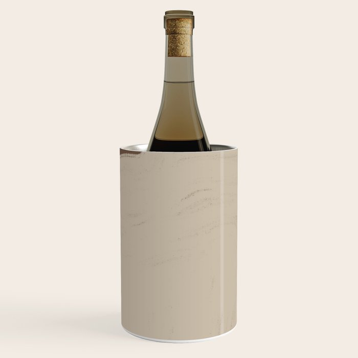 Beige Organic Modern Shape Wine Chiller Gallery Image 1