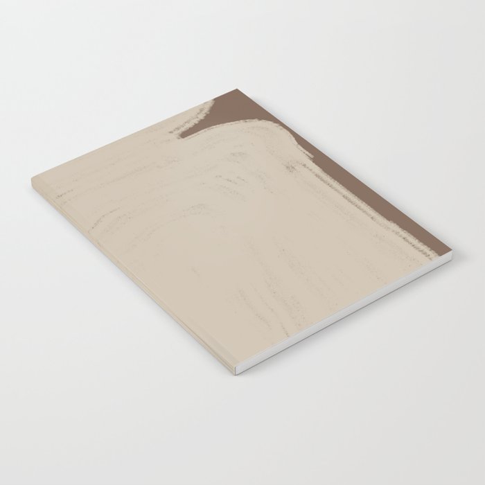 Beige Organic Modern Shape Notebook Gallery Image 2