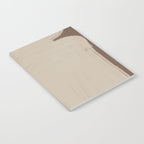 Beige Organic Modern Shape Notebook Gallery Image 2