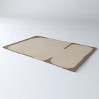 Beige Organic Modern Shape Rug Gallery Image 3