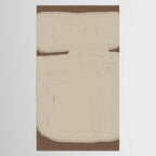 Beige Organic Modern Shape Tablecloth Gallery Image 2