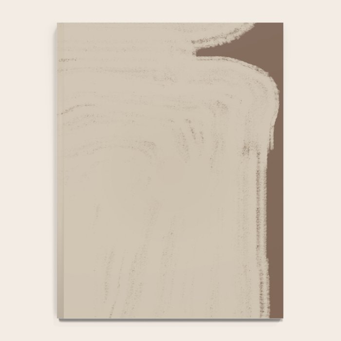 Beige Organic Modern Shape Notebook Gallery Image 4
