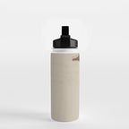 Beige Organic Modern Shape Water Bottle Gallery Image 2