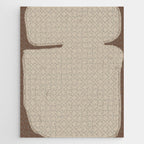 Beige Organic Modern Shape Jigsaw Puzzle Gallery Image 1
