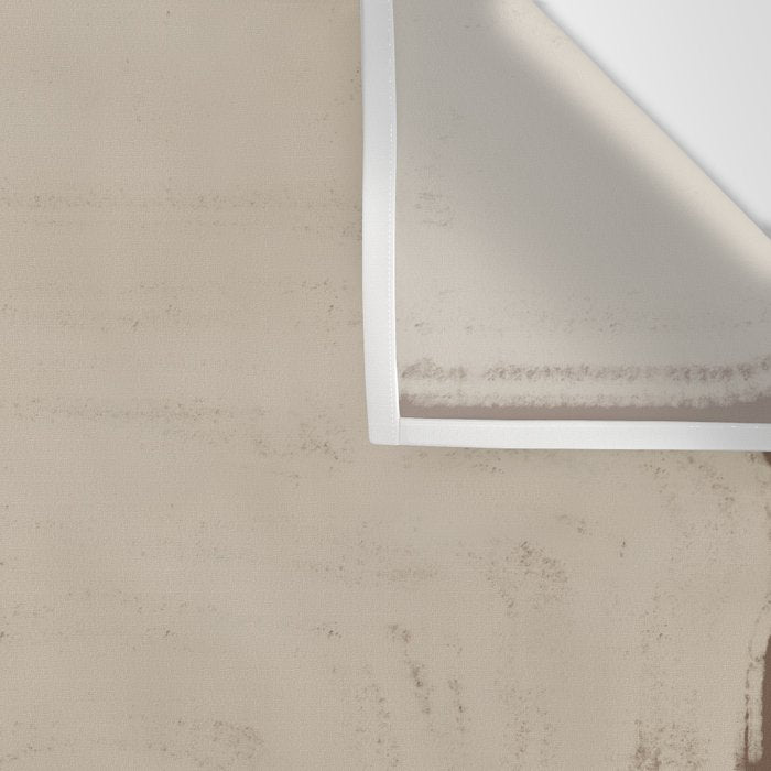 Beige Organic Modern Shape Wall Tapestry Gallery Image 3