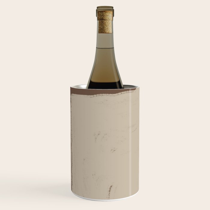 Beige Organic Modern Shape Wine Chiller Gallery Image 2