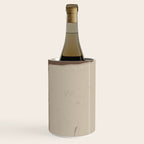Beige Organic Modern Shape Wine Chiller Gallery Image 2
