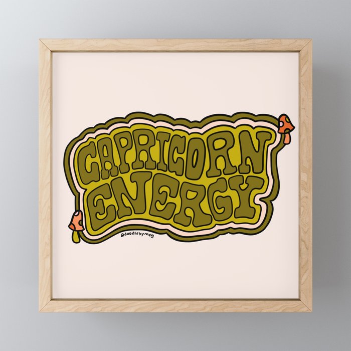 Capricorn Energy Mini Art Print Gallery Image 1