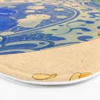 Bloom in Yellow Bath Mat Gallery Image 3