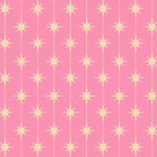 Midcentury Stars and Dots Classic Pink Pattern Coffee Mug Gallery Image 2