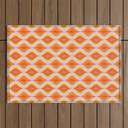 Retro Pattern #1 Outdoor Rug Gallery Image 1