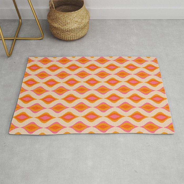 Retro Pattern #1 Rug Gallery Image 1