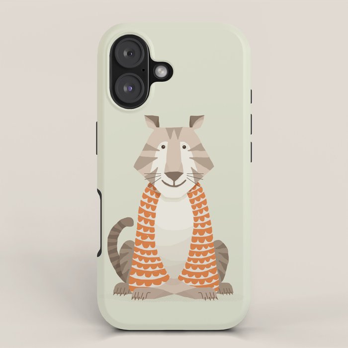 Whimsical Tiger iPhone Case Gallery Image 1