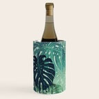 Monstera Melt (in Green) Wine Chiller Gallery Image 3