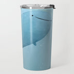 Cute Whale Shark Travel Mug Gallery Image 2