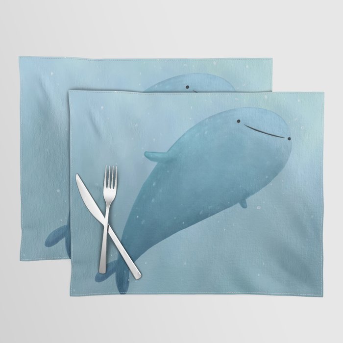 Cute Whale Shark Placemat Gallery Image 1
