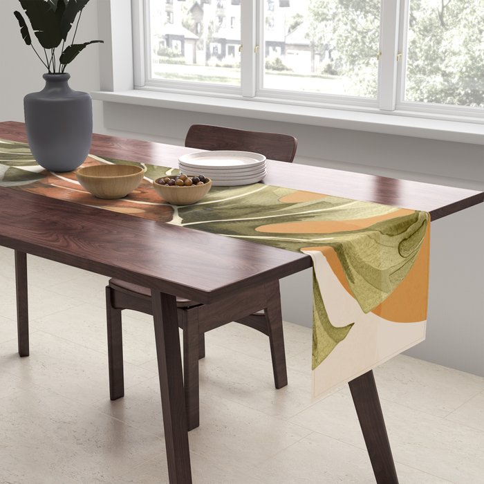 Colorful Branching Out 30 Table Runner Gallery Image 2