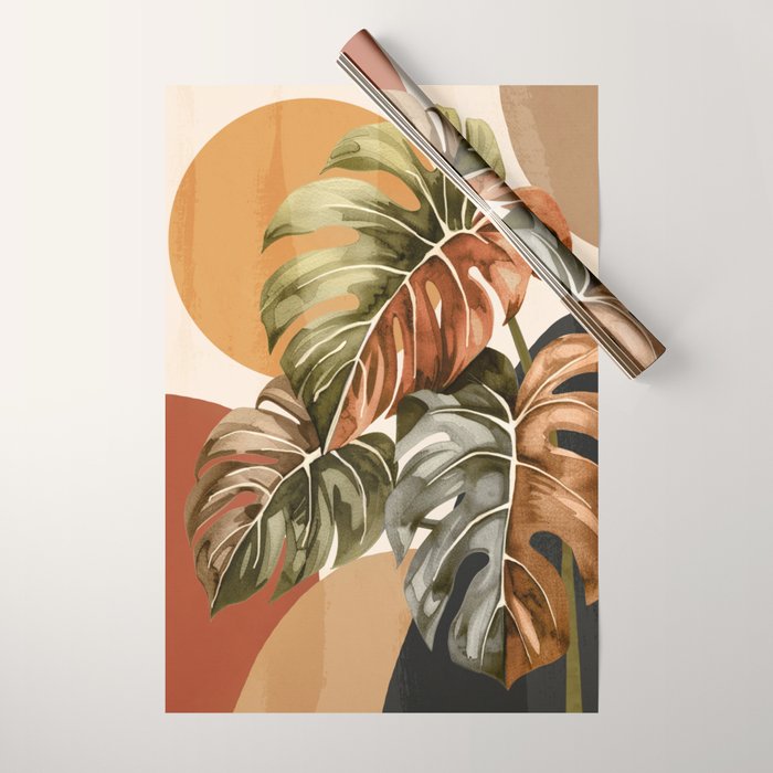 Colorful Branching Out 30 Wrapping Paper Gallery Image 1