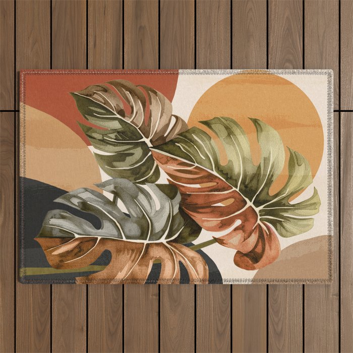Colorful Branching Out 30 Outdoor Rug Gallery Image 1