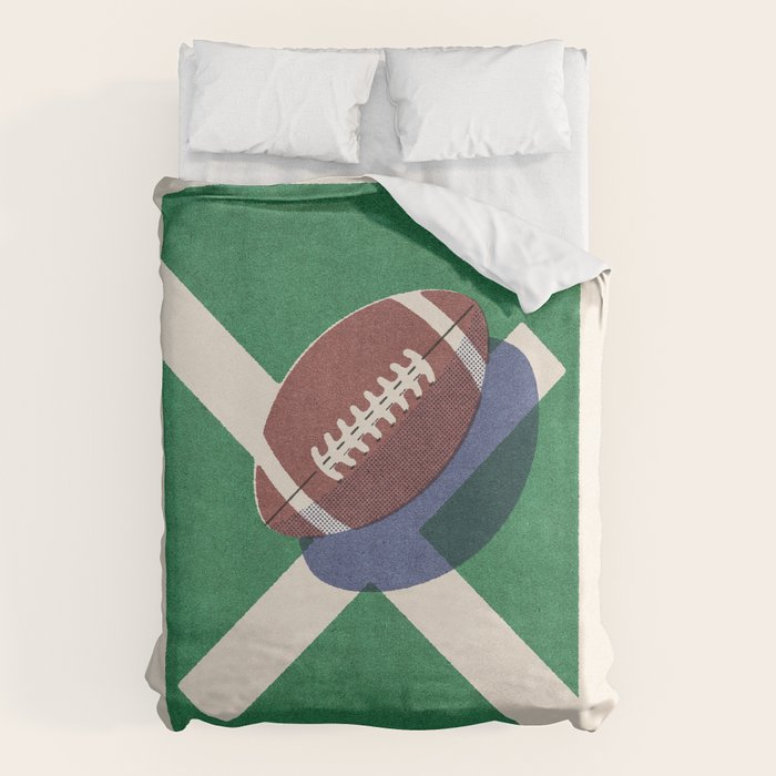 BALLS / American Football II Duvet Cover Gallery Image 1