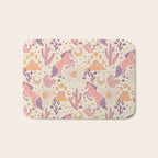 Desert Unicorn - Purple, pink, and gold Bath Mat Gallery Image 1