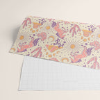 Desert Unicorn - Purple, pink, and gold Wrapping Paper Gallery Image 2
