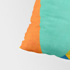 Modern Colorful Design Triangles Artwork Pillow Sham Gallery Image 4